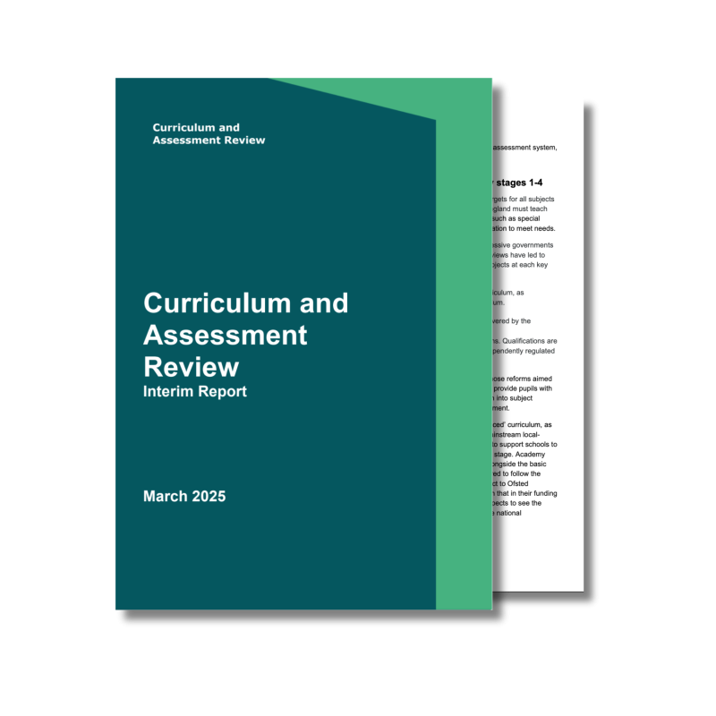 Key Takeaways from Curriculum and Assessment Review Interim Report