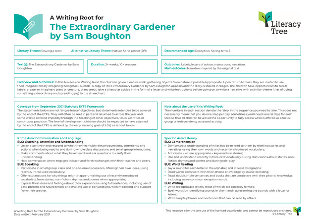 The Extraordinary Gardener