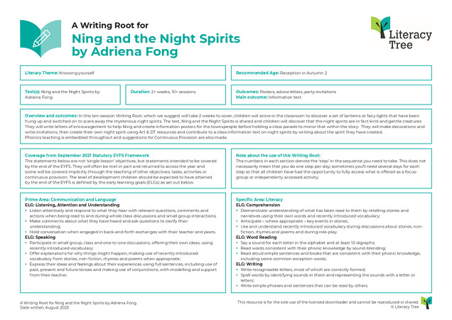 Ning and the Night Spirits