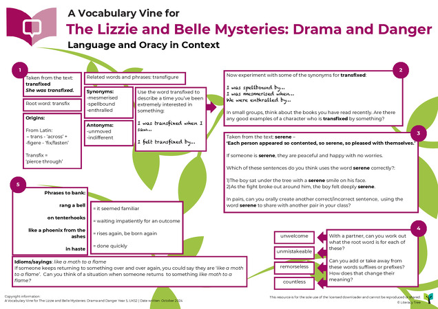The Lizzie and Belle Mysteries: Drama and Danger