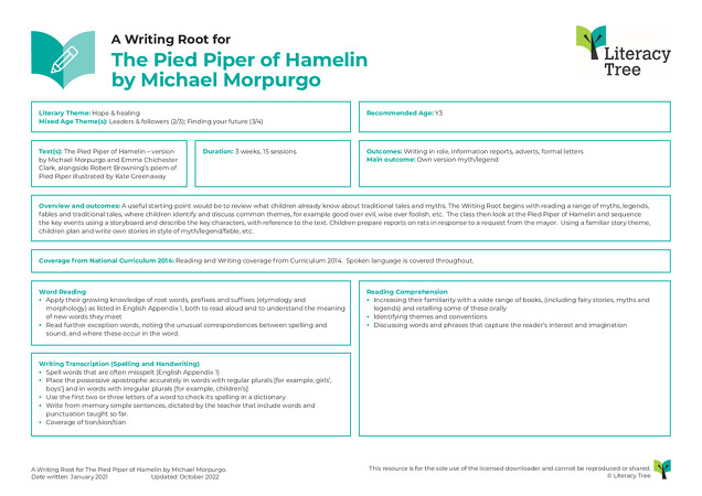 The Pied Piper of Hamelin