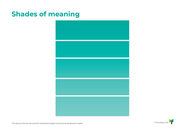 Shades of Meaning