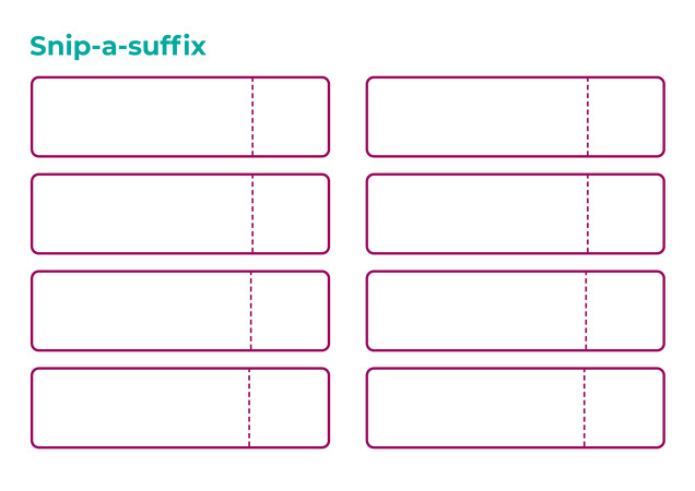 Snip-a-Suffix