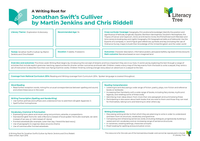 Jonathan Swift's Gulliver