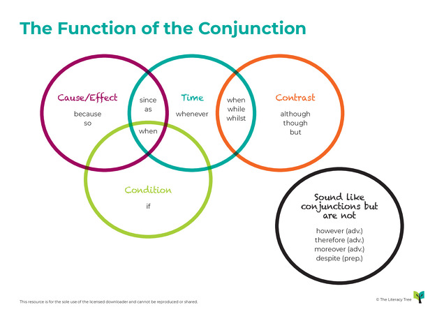 Diagrammaticals: The Function of the Conjunction