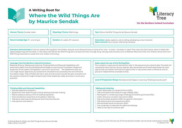 Cover sheets for Northern Ireland Curriculum - P1 (Reception) Autumn term