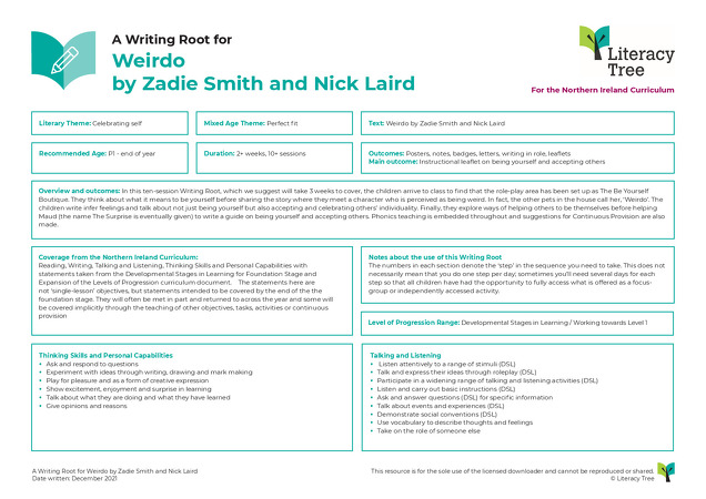 Cover sheets for Northern Ireland Curriculum - P1 (Reception) Summer term