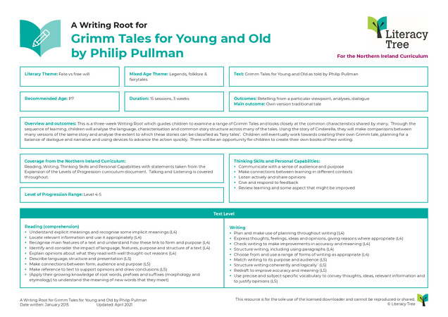 Cover sheets for Northern Ireland Curriculum - P7 (Year 6) Summer term