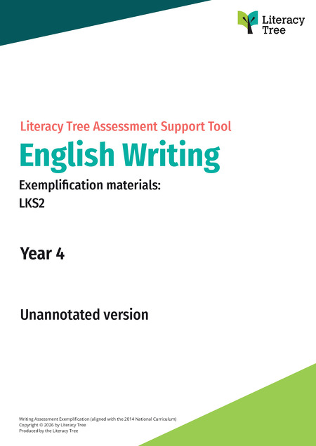 Year 4 Exemplification Materials - Unannotated