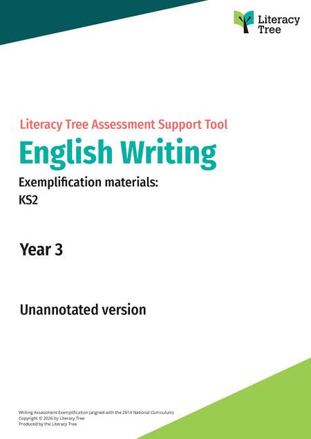 Year 3 Exemplification Materials - Unannotated