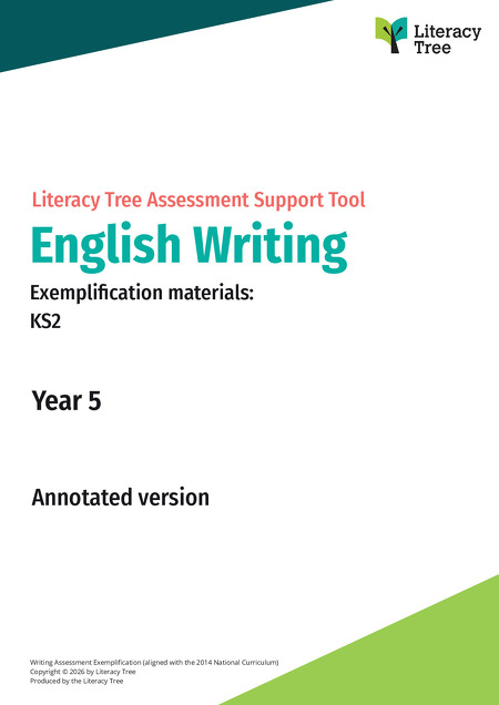 Year 5 Exemplification Materials - Unannotated