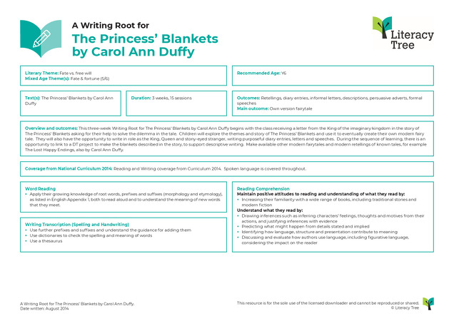 The Princess' Blankets