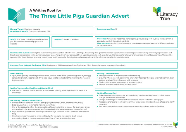 The Three Little Pigs Project
